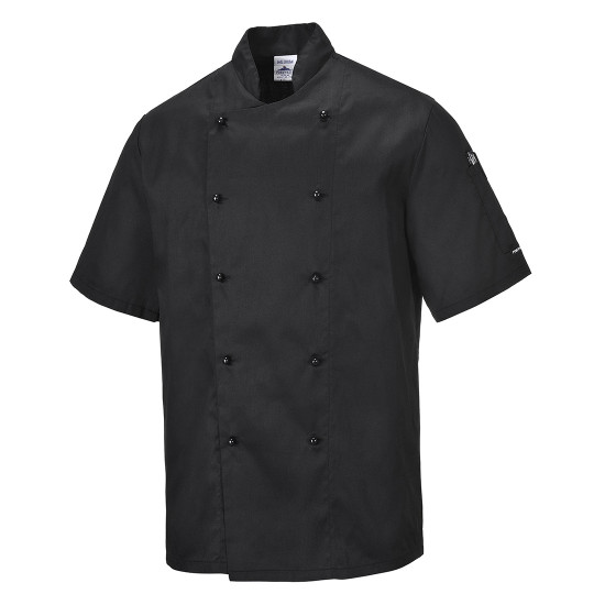 C734 Short Sleeve Chef Jacket