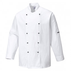 C834 Long Sleeve Chef Jacket