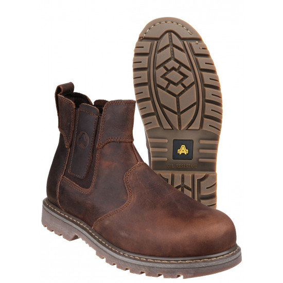 FS165 Brown Dealer Boot