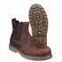 FS165 Brown Dealer Boot