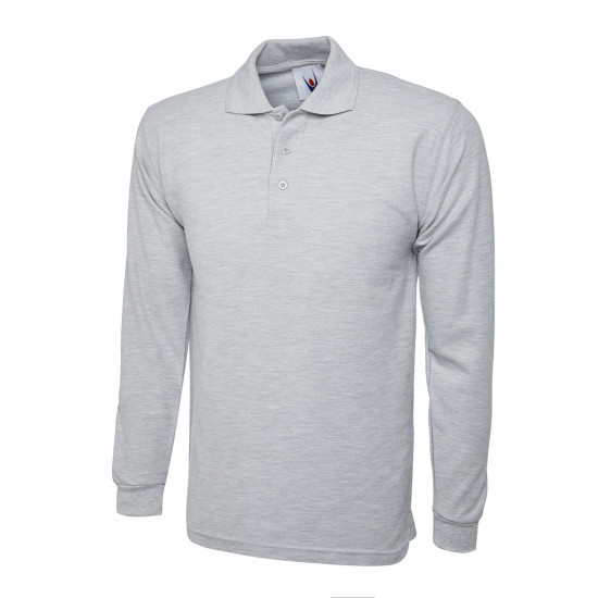 UC113 Long Sleeve Pique Polo