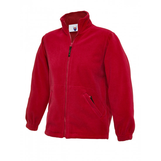 UC603 Childrens Full Zip Fleece