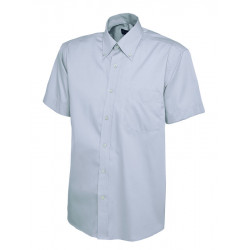 UC702 Mens Pinpoint Oxford Short Sleeve Shirt