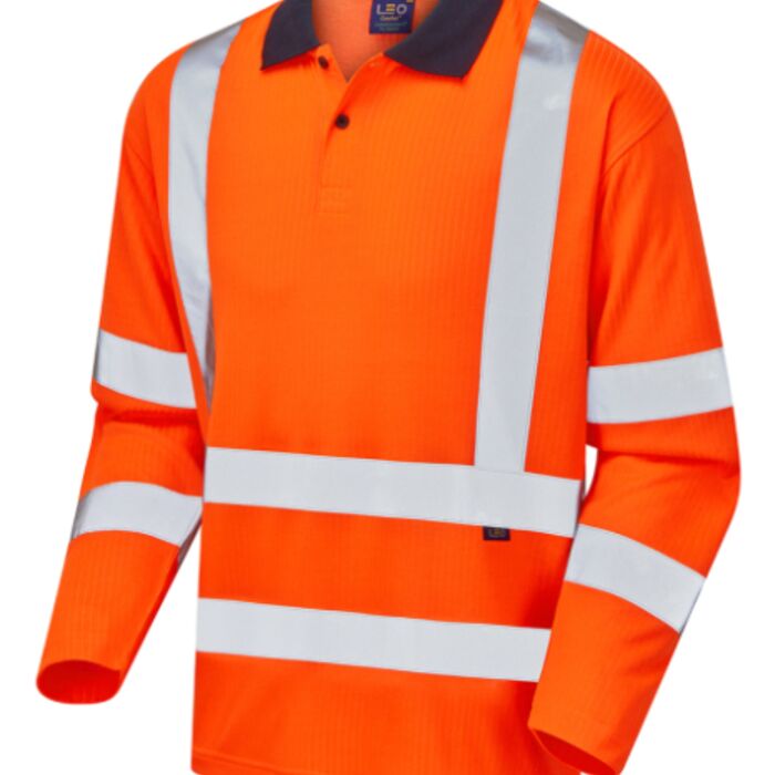 Swimbridge Comfort L/S Hi vis polo Thumbnail