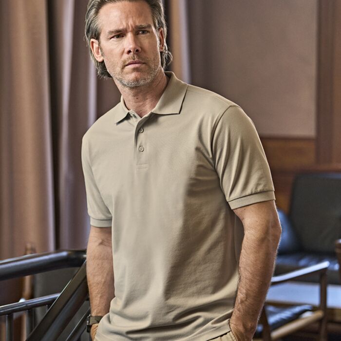 Tee Jays Luxury Stretch Piqué Polo Shirt Thumbnail