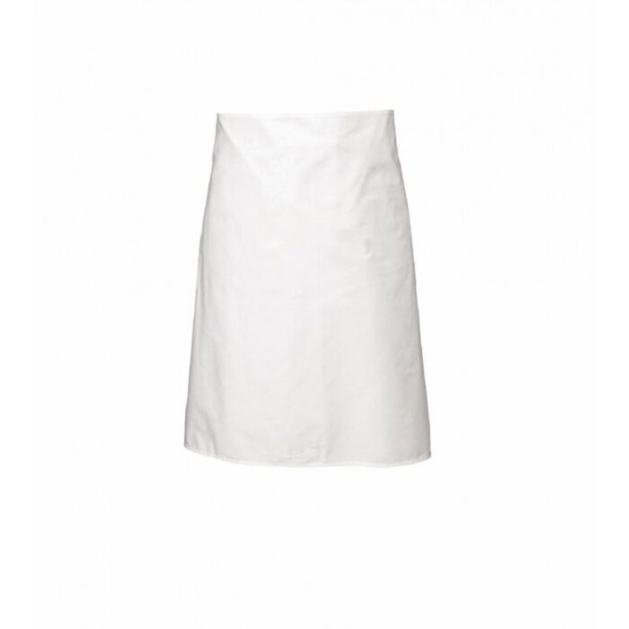 White Half Apron Thumbnail